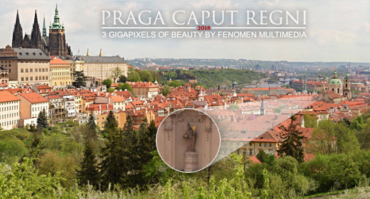 Praha v gigapixelovém rozlišení