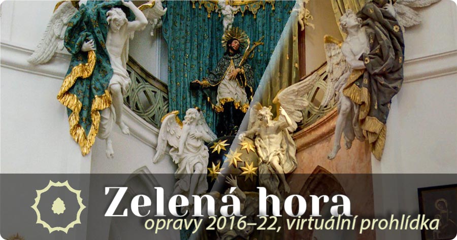 Zelená hora — oprava poutního kostela